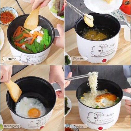 SHENAR HOT POT COOKING STEAMER ALAT MASAK ELEKTRIK BBQ COOKING PRAKTIS PAN- BISA COD