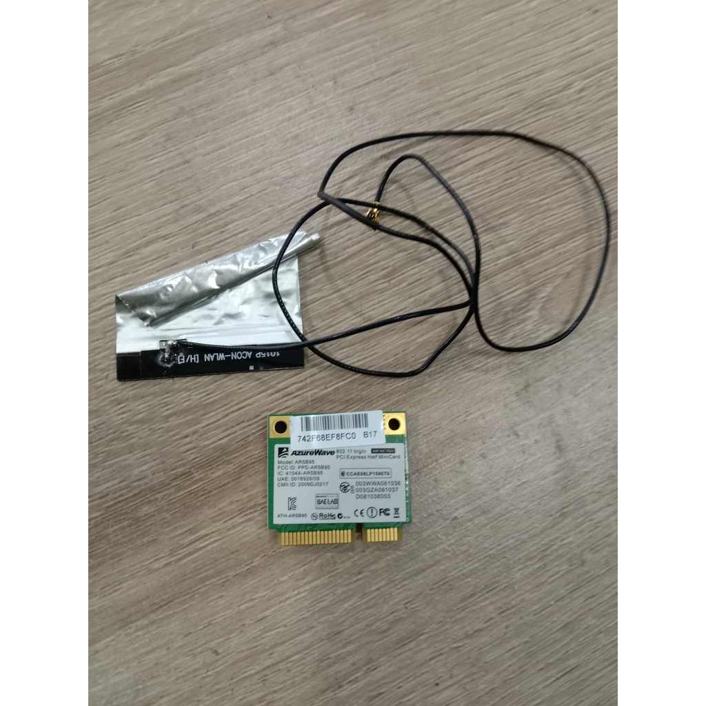 Wifi card Laptop notebook Asus 1015 bekas