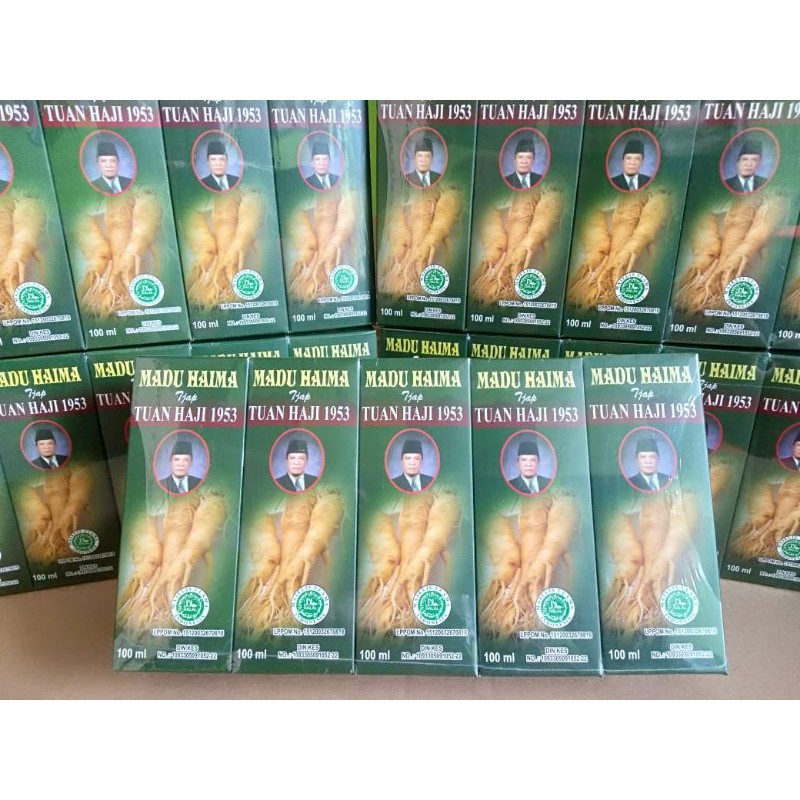 Madu Haima Madu ginseng cap tuan Haji