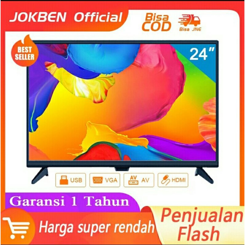 Jokben-Weyon TV LED 24 inch HD Televisi Murah