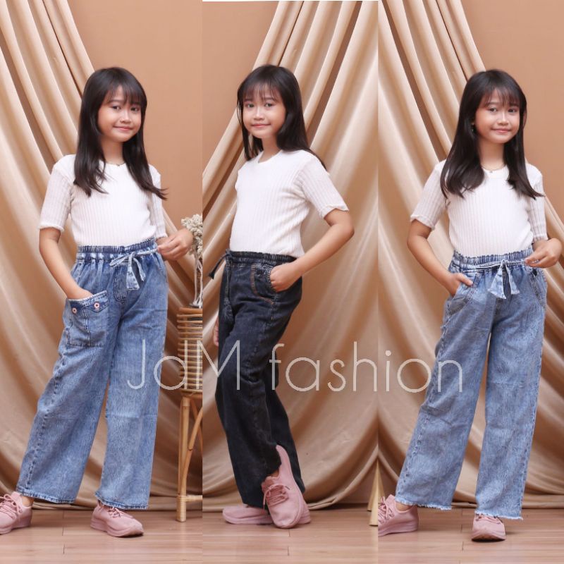 KULOT ANAK 8 - 14 TAHUN / KULOT JEANS ANAK PEREMPUAN