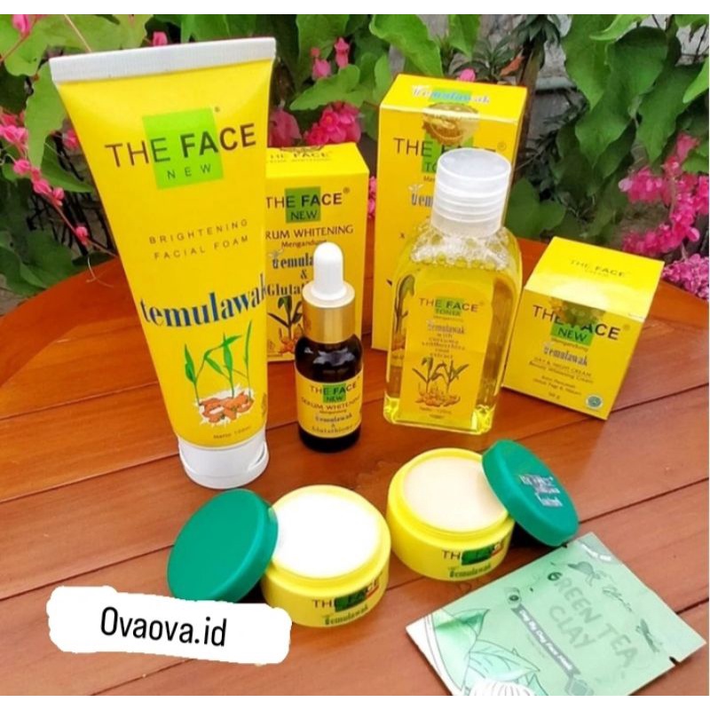 The Face Paket Cream Temulawak Original BPOM Komplit isi 5