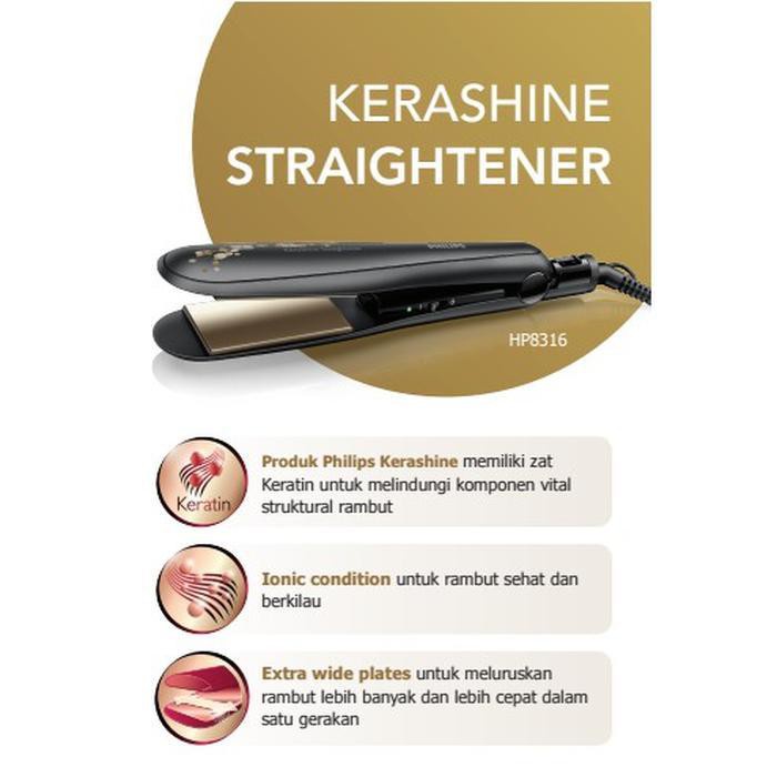 Philips Catokan KeraShine HP 8316 / Pelurus Rambut
