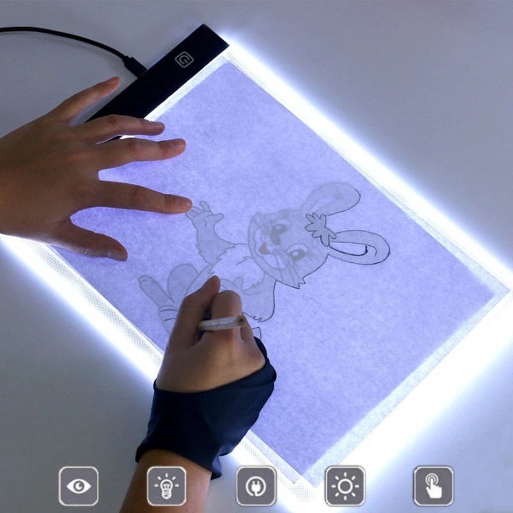 

Graphics LED Drawing Board A3 Size with Three-Level Dimming Backlight