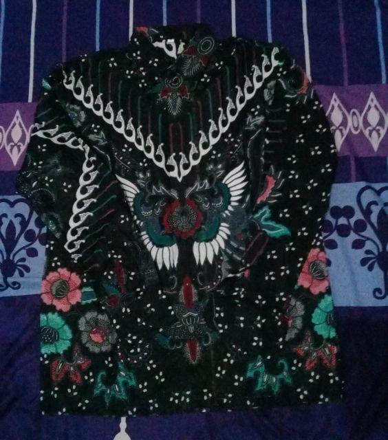 Size M L Xl Xxl Xxxl Bswart Batik Hrb026 Kenongo Hem Pendek Padi Pekalongan M L Xl Batik
