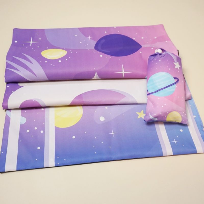 KADOKIDI Sajadah Travel Anak & Dewasa FREE NAMA & POUCH | Outerspace Series-1