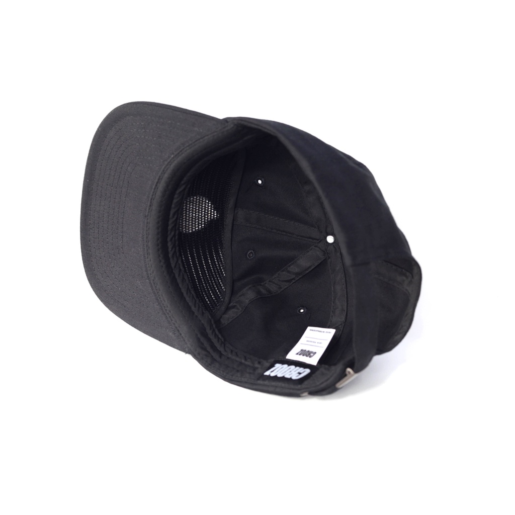 CROOZ OG LOGO 6-PANEL HAT BLACK