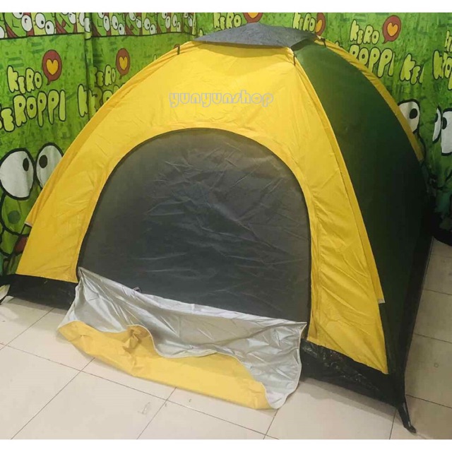 Tenda Camping Dome Kapasitas 4 - 5 Orang Kemping Gunung Camping Tent Anak Dan Dewasa- PE460