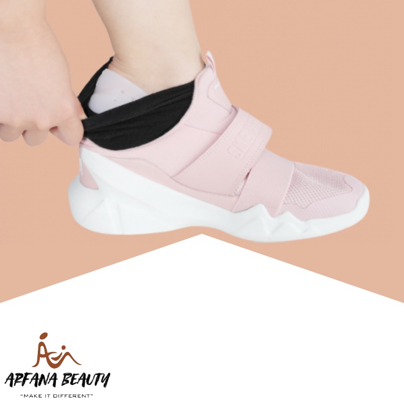 Sol Sepatu Peninggi Badan Silikon Insole Peninggi Posture Badan Pria Wanita Lembut Original