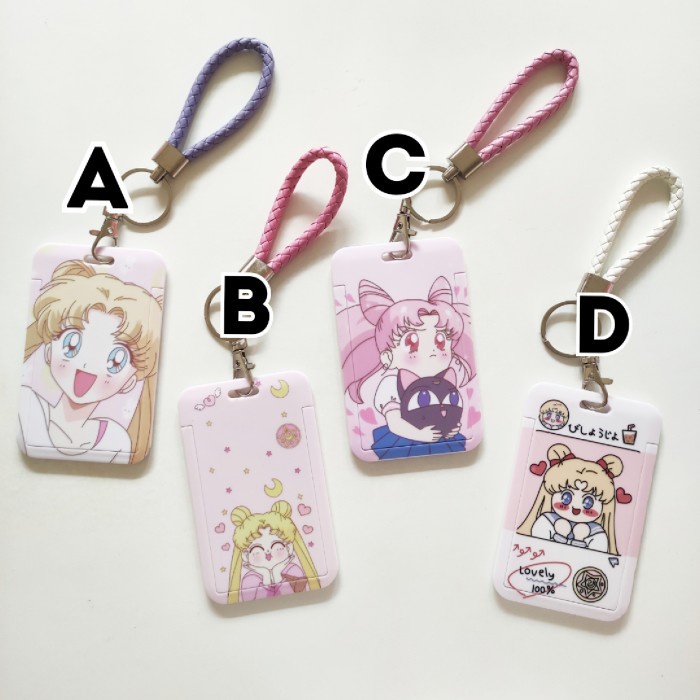 

Lucu Id Card Holder Name Tag / Tempat Wadah Kartu Cute Sailor Moon Lucu Limited