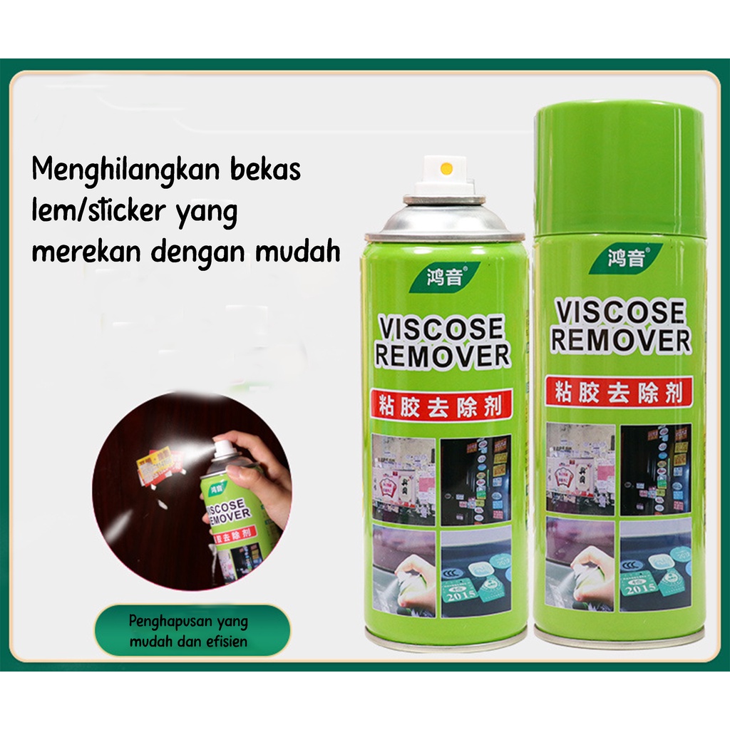 Pembersih/Penghilang Noda Lem Stiker Sticker Perekat Remover Spray Multi Cleaner 450 Ml