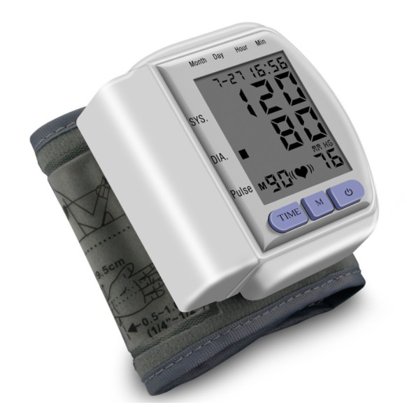 Tensimeter Digital Alat Cek Pengukur Tekanan Tensi Darah Otomatis Blood Pressure Monitor