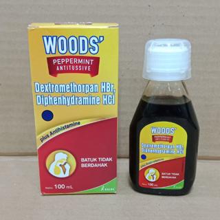 Obat Batuk Woods Untuk Batuk Berdahak Dan Batuk Kering Menghilangkan Batuk Gatal Di Tenggorokan Shopee Indonesia