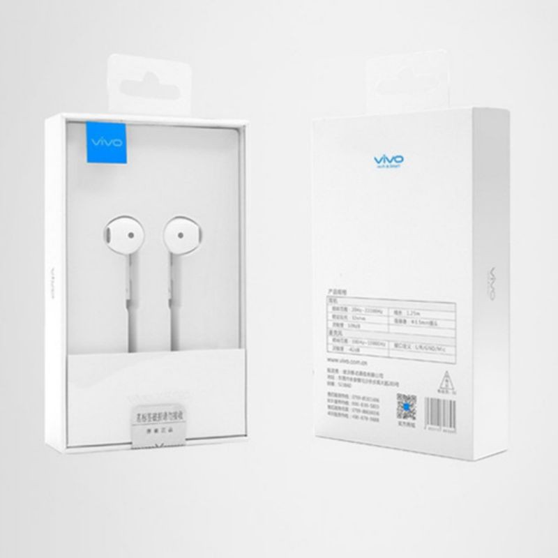 Headset Earphone Vivo ORIGINAL 100% XE680 ORI VIVO