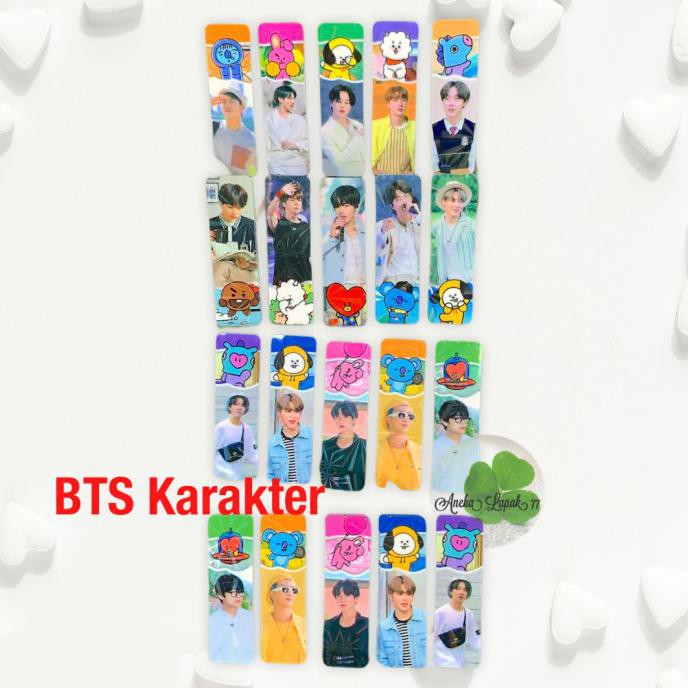 

Promo Awal tahun Sticky Notes BTS Set isi 400 pcs Pembatas Buku - BTS Orang Promo Awal tahun