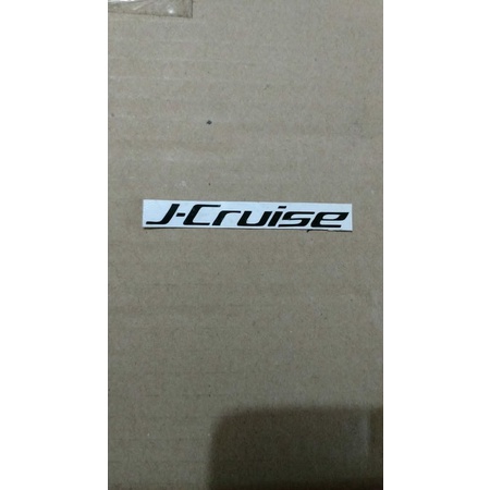 Sticker-Stiker Cutting-Decal-Tempelan-Logo-Label Helm Motor Shoei J Cruise/J-Cruise/JCruise buat hel
