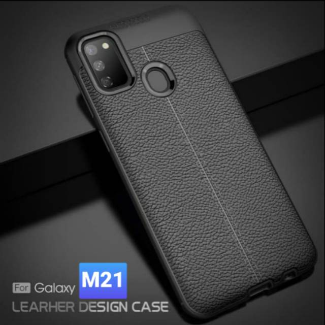Samsung M21 Soft Case Auto focus Premium Black