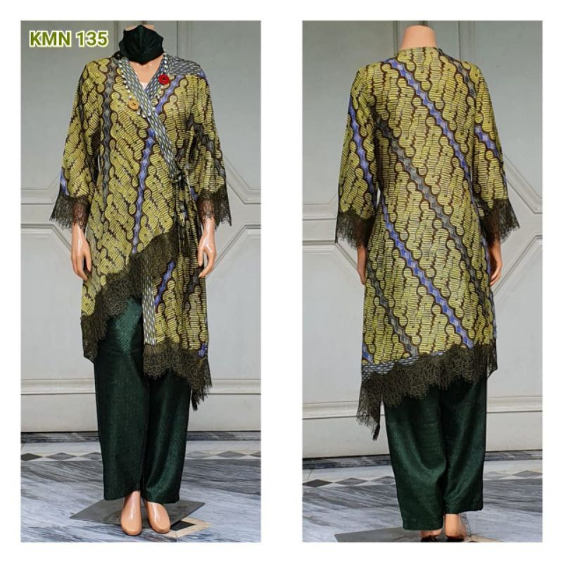 stelan batik celana kulot terbaru / set batik modern / batik viscose / set batik terbaru / batik cw