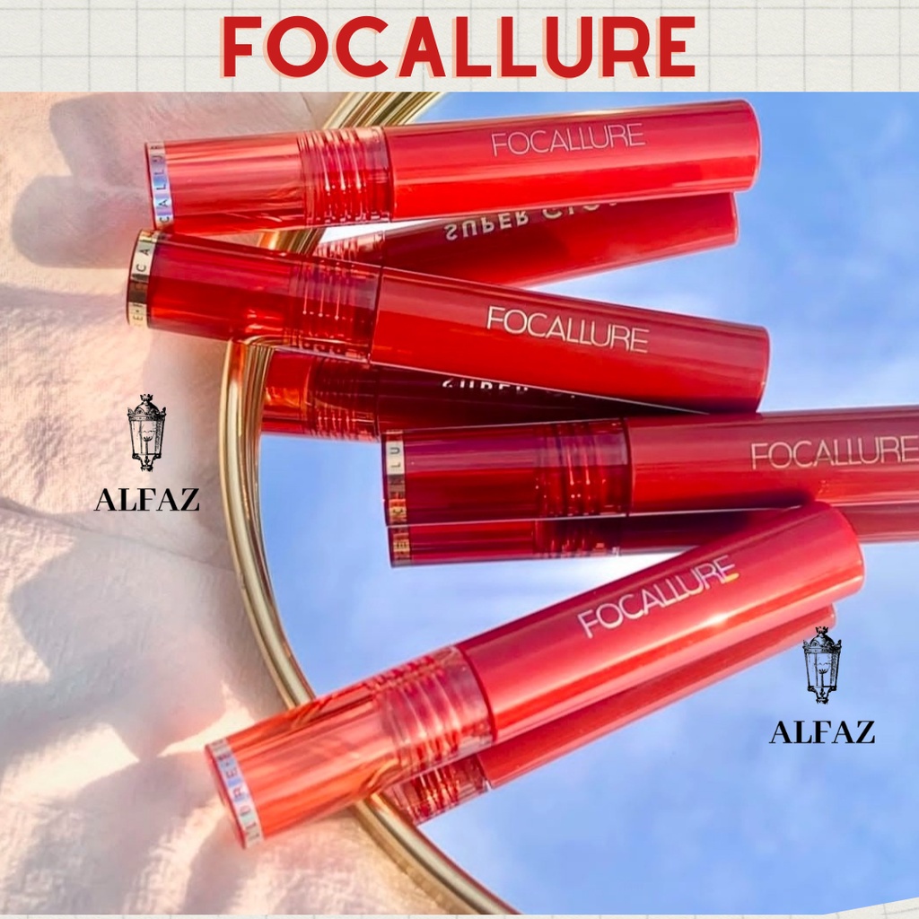 ALFAZ | FOCALLURE  | Lip Gloss | Lip Clear | Lip Tint | FOCALLURE Super Glossy Tint FA208 BPOM