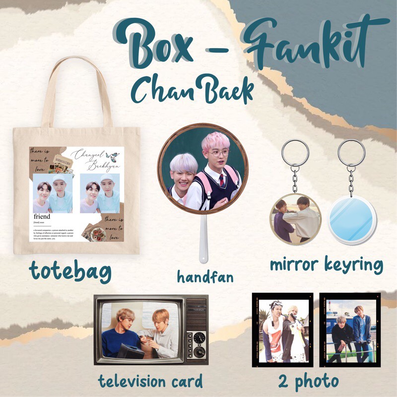 {PO} BOX FANKIT KPOP CHANBAEK NOMIN JAEYONG MARKHYUCK TAEKOOK