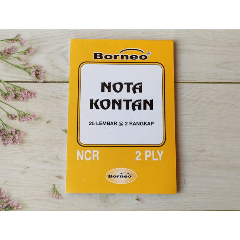 

nota kontan 2 ply NCR borneo