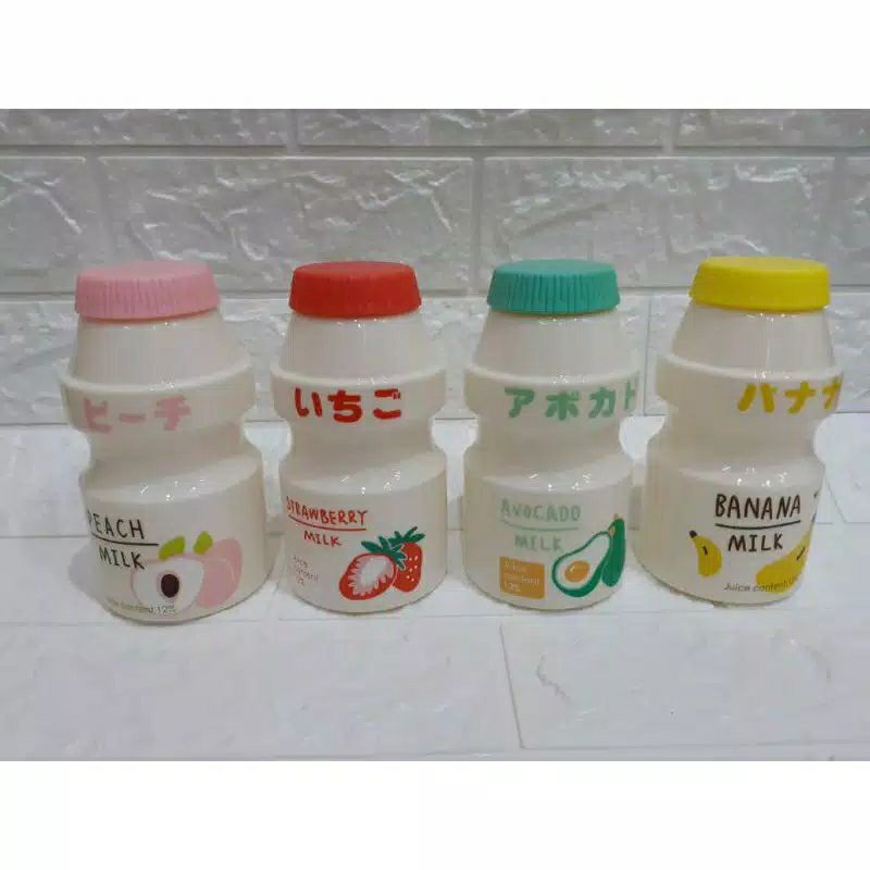 BOTOL MINUM  MOTIF FRUIT UNIK LUCU