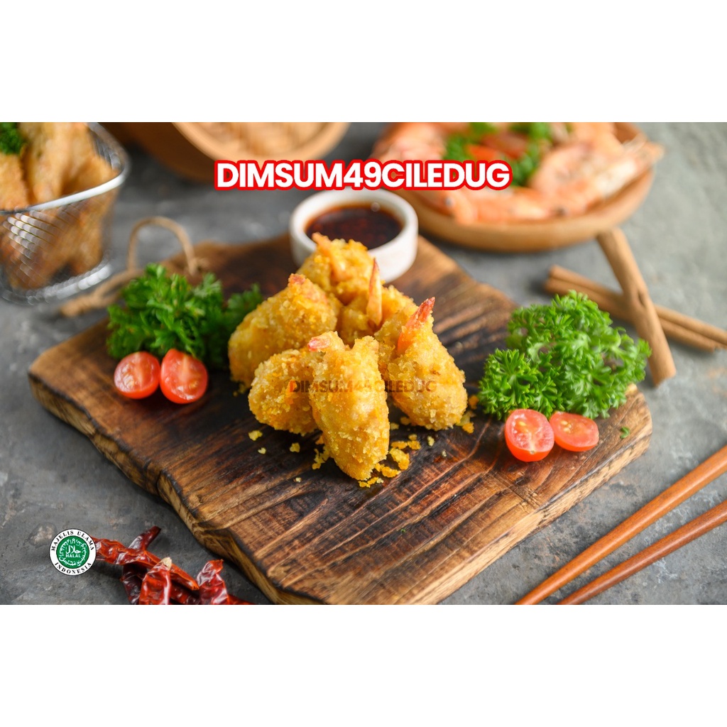 

DIMSUM UDANG GORENG CRISPY ISI 20PCS/ HALAL/ FROZENFOOD