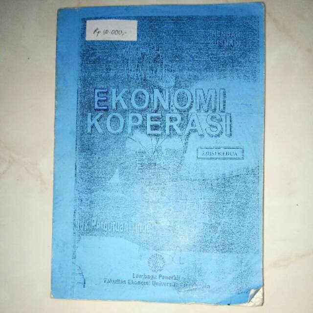 Ekonomi Koperasi Edisi Kedua karangan Hendar Kusnadi