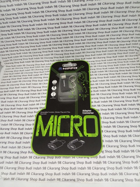 Hippo Adaptor Micro to Iphone Ios Converter Adaptor Micro To Iphone Ios