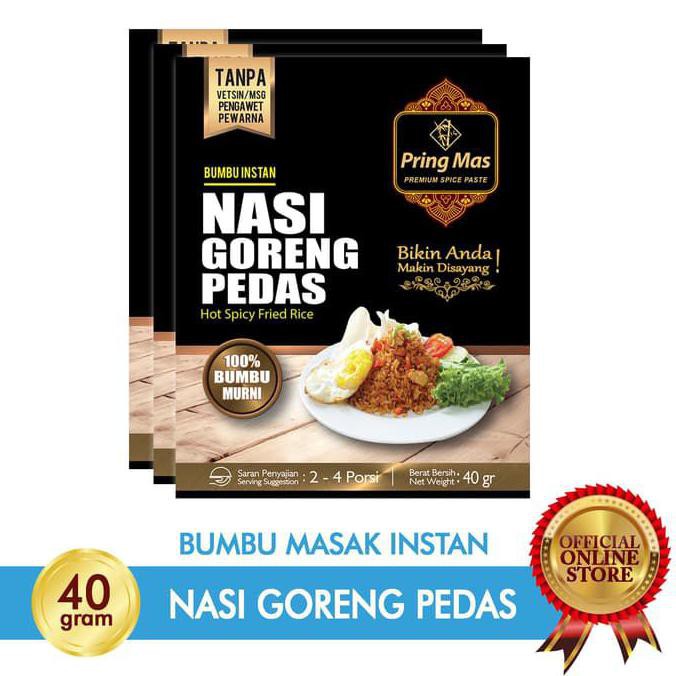 

Best Produk] Bumbu Masak Nasi Goreng Pedas Pring Mas 2-4 Porsi