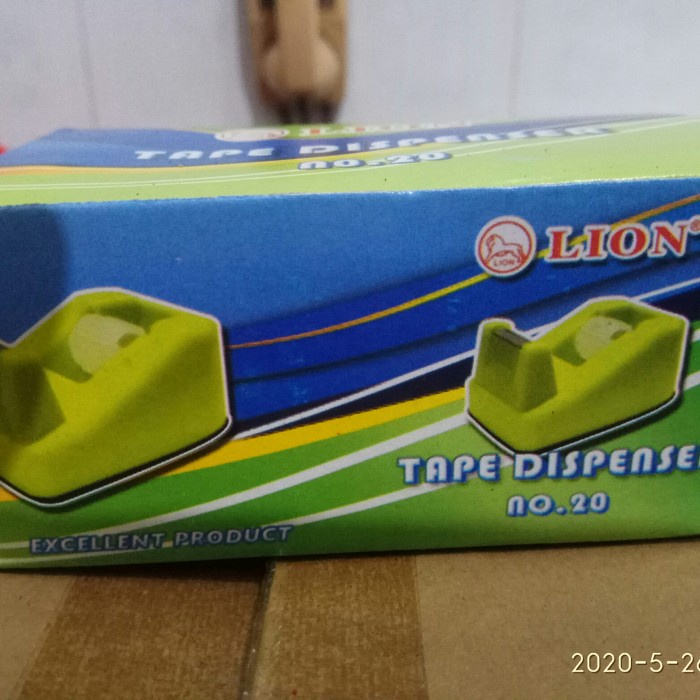 

Gilaa!!! Tempat Isolasi Kecil Atau Tape Dispenser Lion No.20 Promo