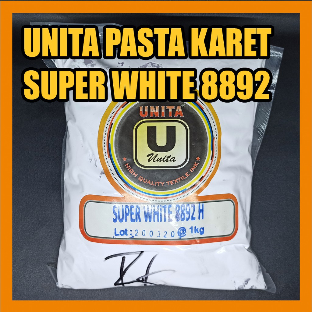 

Unita Tinta Pasta Sablon Kaos Rubber Putih 8892 H