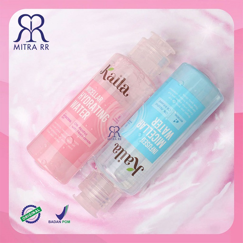 Kaila Infused Micellar Water | Micellar Hydrating Water 100ml | Make Up Remover / Pembersih Make Up Waterproof