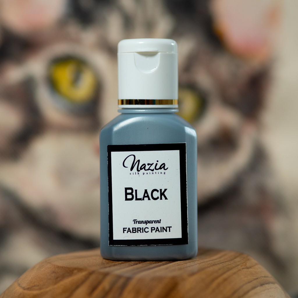 

Cat Kain Tekstil Black Nazia Fabric Paint (Cat Textile)