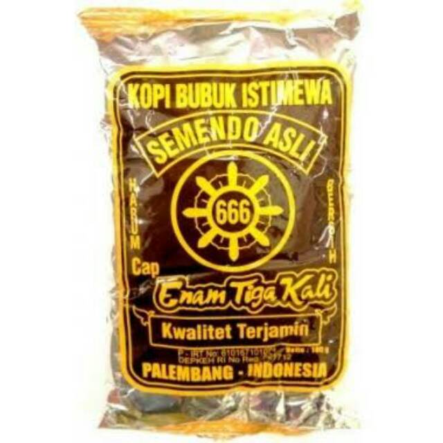 

KOPI BUBUK 666 SEMENDO ASLI PALEMBANG