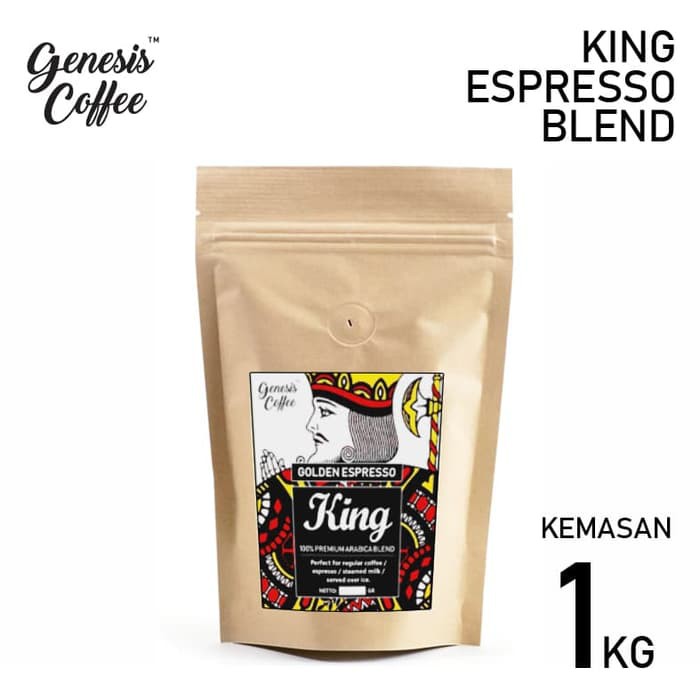 

GENESIS ESPRESSO SERIES / KING ESPRESSO BLEND 1 KG