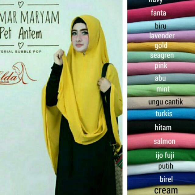 KHIMAR MARYAM // Buble pop