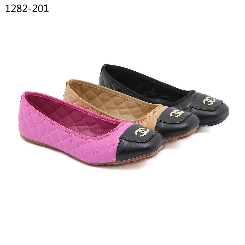 CH CC Logo Flat Shoes 1282-201