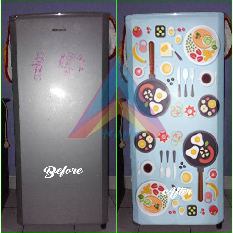 STIKER KULKAS KITCHEN