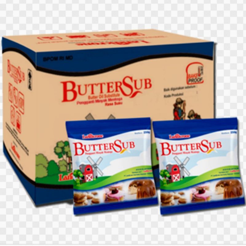 

BUTTERSUB Butter Sub Milky/BOS BUTTER OIL SUBSTITUTE 250gr Sachet