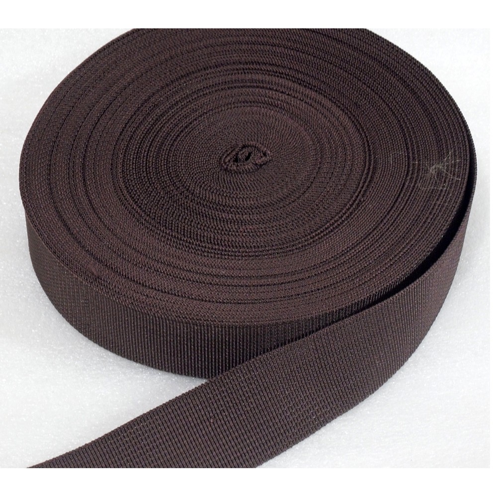 

GROSIR Tali Webbing Coklat 3,8 cm Untuk Tas Dll