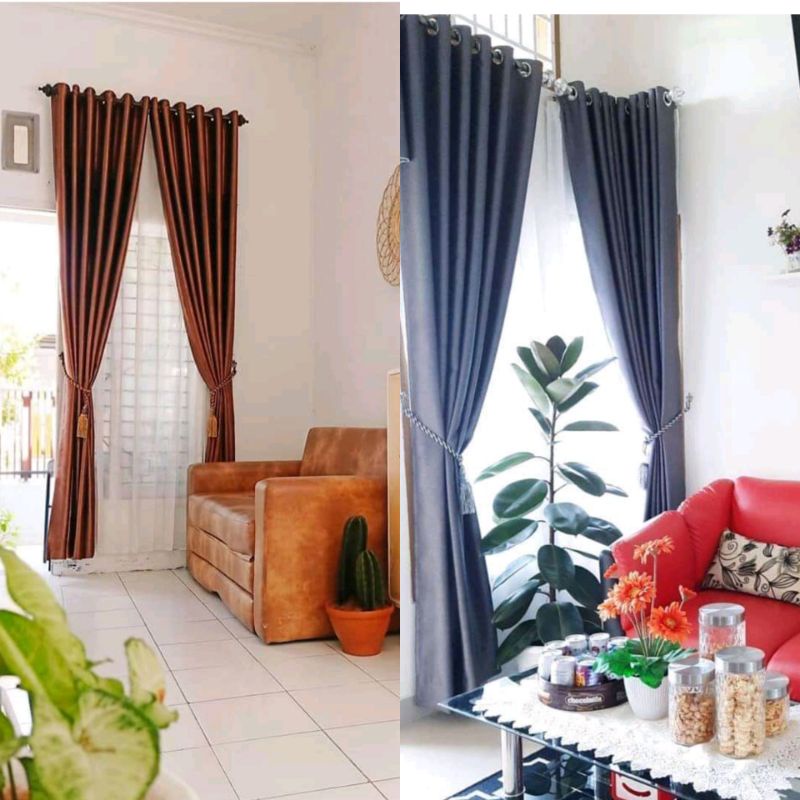 Gorden Blackout Gorden Jendela Gorden Minimalis  Gorden Polos gorden Pintu Kamar Gordeng Pintu Gorde