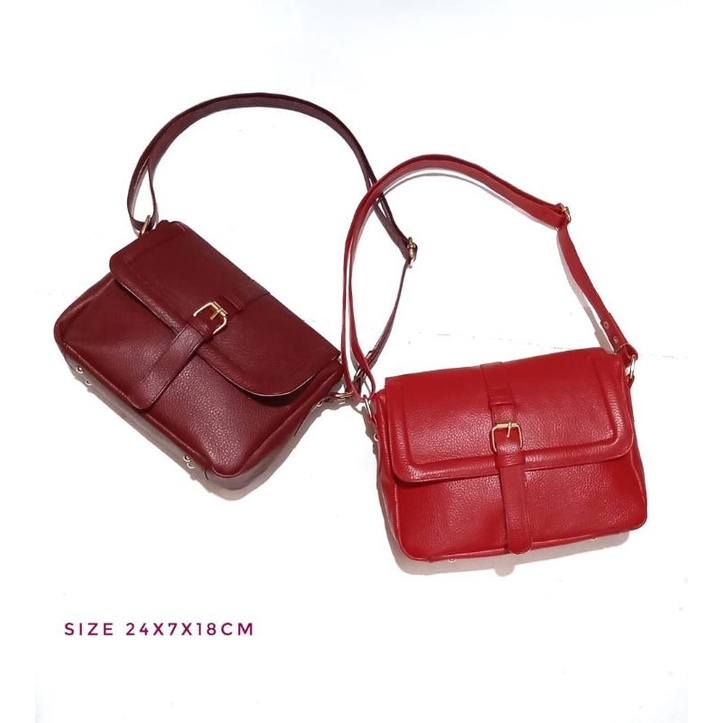 tas kulit wanita slempang kulit murah kulit original tas