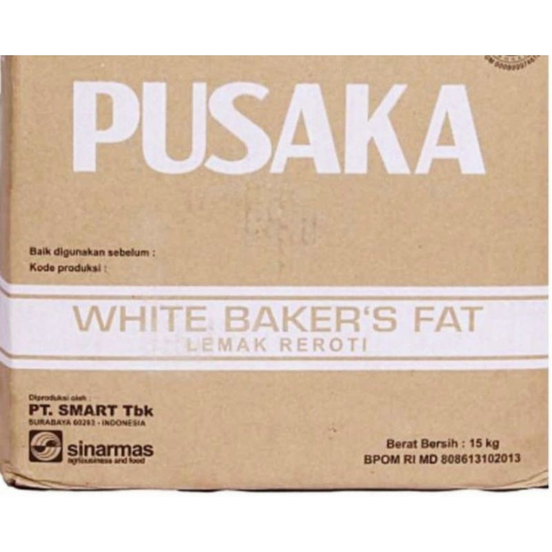 

mentenga putih white baker fat pusaka 500gr