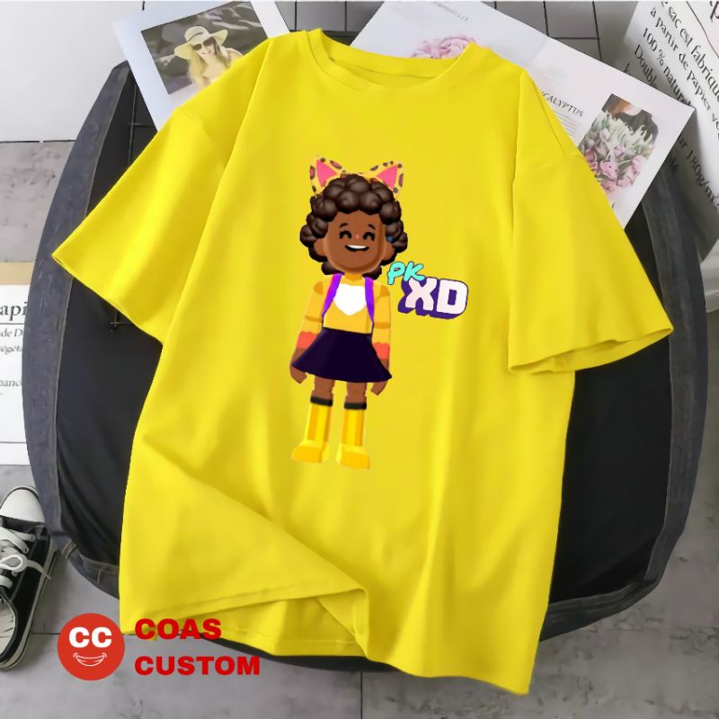 BAJU KAOS PK XD BAJU GAME ANAK