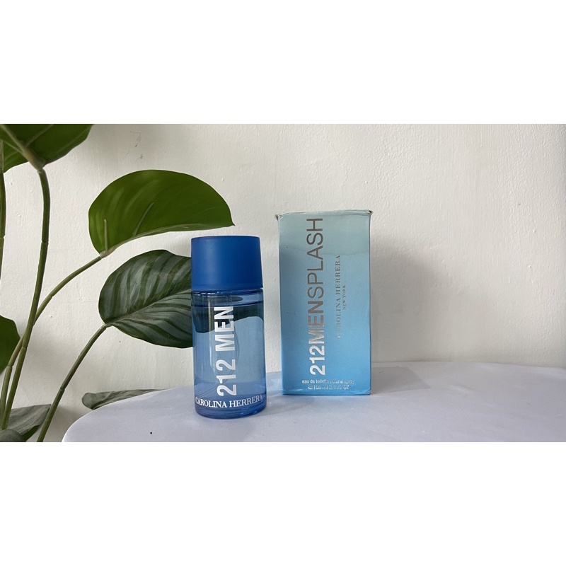 PARFUM 212 MEN SPLASH CAROLINA HERRERA NY 100ML