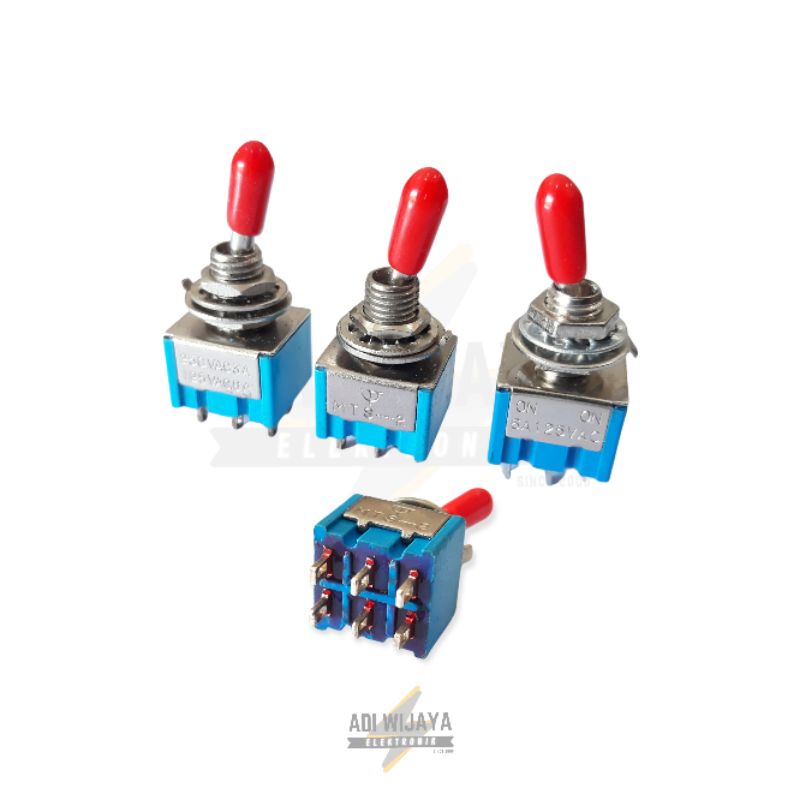 Saklar Toggle / Toggle Switch 6 pin