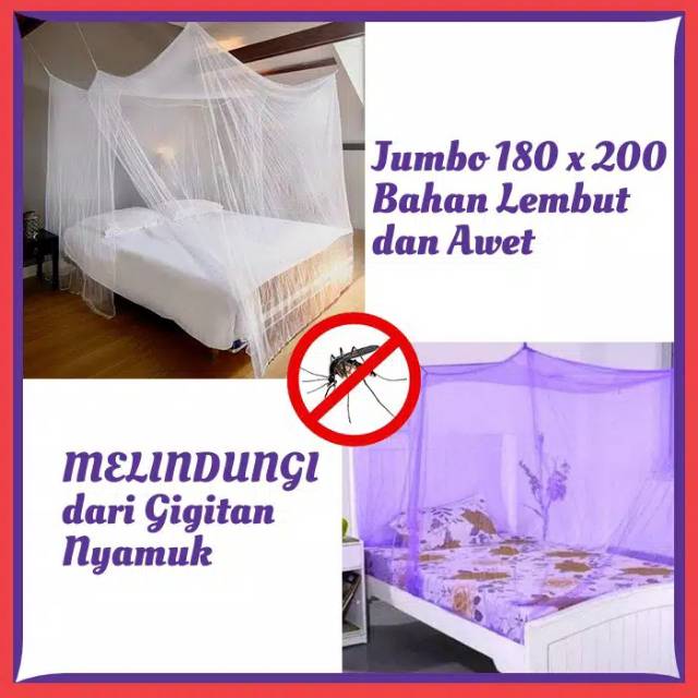 Kelambu Tempat Tidur 180x200