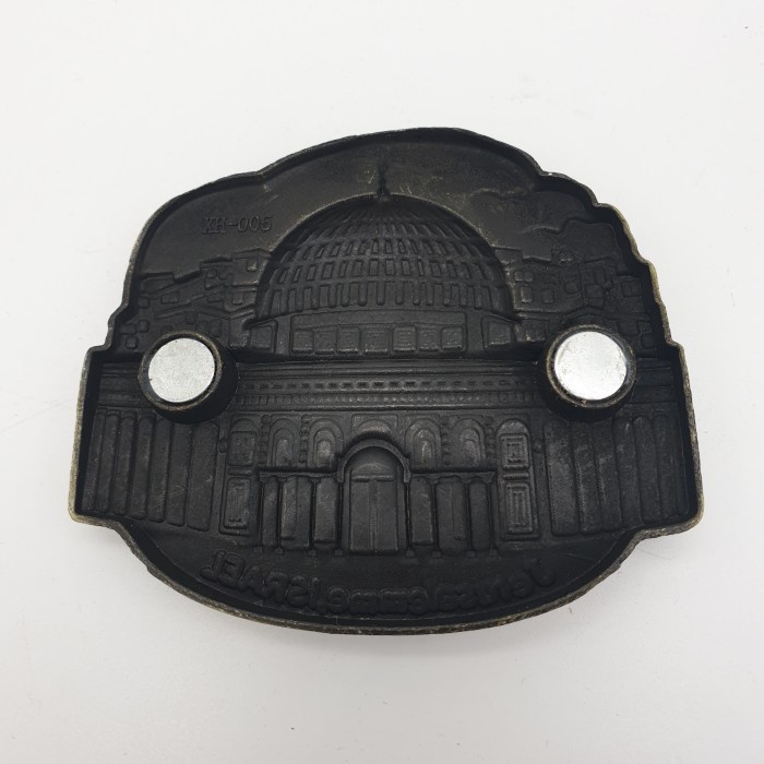 3D LOGAM Souvenir Negara magnet Kulkas Tempelan Jerusalem Israel