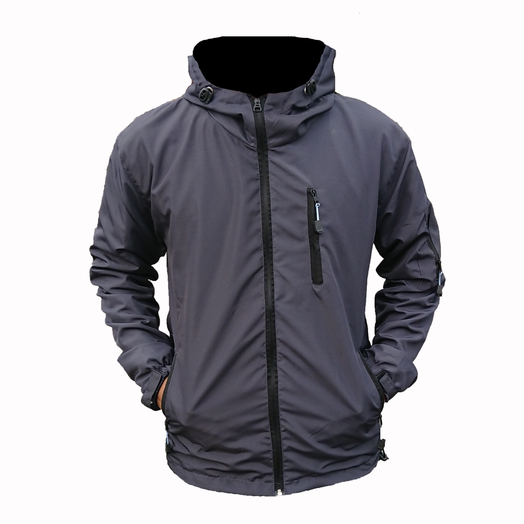 Jaket Tad Polos Murah / Jaket Gunung / Jaket Outdoor Pria | Jaket Motor Harian